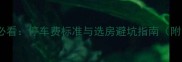 大连二手房购房必看停车费标准与选房避坑指南附最新政策解读