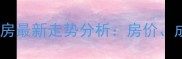 福州永泰广场二手房最新走势分析房价成交量及投资建议