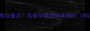 扬州二手房划重点名都华庭热销真相大附投资攻略