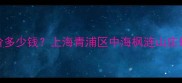中海枫涟山庄二手房房价多少钱上海青浦区中海枫涟山庄最新房价走势与小区分析