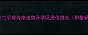 合肥静安瑞泰二手房价格走势及学区房优势全附最新成交数据