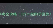 枣庄齐村鑫苑二手房全攻略3万起购学区房自住投资闭眼冲