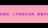 重庆花朝小区未来规划二手房房价走势配套升级及投资价值全