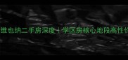 安阳金色维也纳二手房深度学区房核心地段高性价比全攻略
