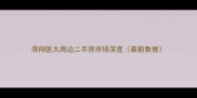 滑翔医大周边二手房市场深度最新数据