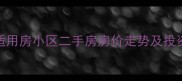 洛阳经济适用房小区二手房房价走势及投资价值分析