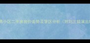 南宁明秀小区二手房房价走势及学区分析附刘三姐演出地址