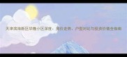 天津滨海新区华隆小区深度房价走势户型对比与投资价值全指南
