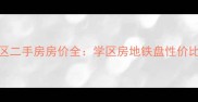 新世纪花园小区二手房房价全学区房地铁盘性价比之王深度测评