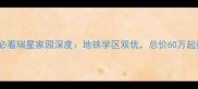 无锡二手房必看瑞星家园深度地铁学区双优总价60万起抢购攻略