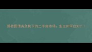 碧桂园债务危机下的二手房市场业主如何应对