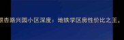 合肥二手房推荐银杏路兴园小区深度地铁学区房性价比之王附最新房价走势