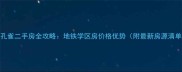 蓝孔雀二手房全攻略地铁学区房价格优势附最新房源清单