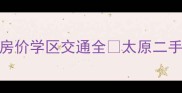 太原龙园小区房价学区交通全太原二手房必看指南